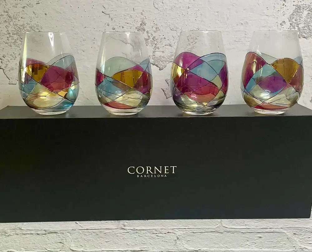 Cornet Barcelona set stemless
